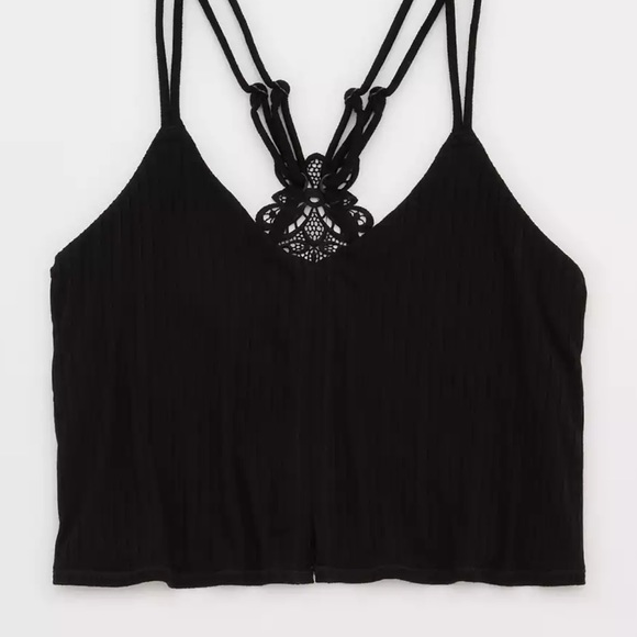 🆕 NWOT Aerie Ribbed Bralette - Picture 4 of 4